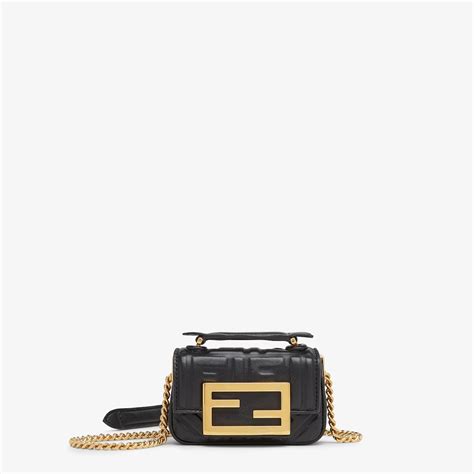 fendi mini baguette chain|Fendi mini shopper.